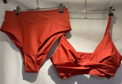 Cupshe High Waist Bikini Gr. L / rostbraun  Neu mit Etikett