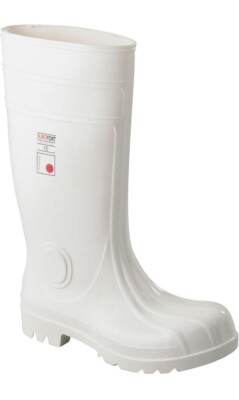 SAFE GIGANT PVC - Stiefel EUROFORT EN | Gummistiefel | 38 cm hoch | Weiß, Gr.37