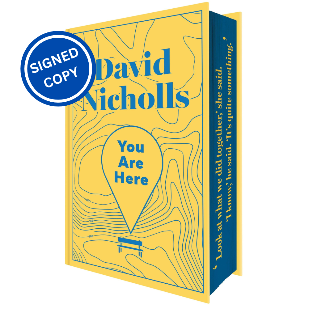 Signed Book - You Are Here Gift Edition by David Nicholls First Edition 1st P