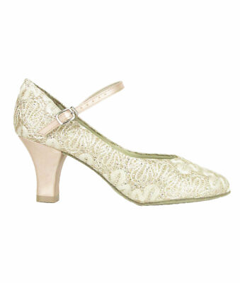 So Danca Tanzschuhe BL166 gold ~Chromledersohle ~bequem~ Salsa, Tango, Standard