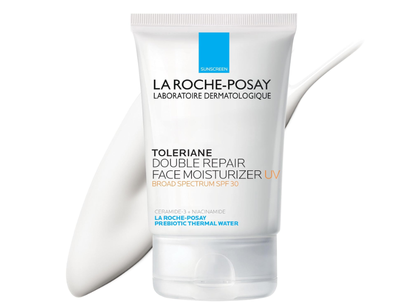 La Roche-Posay Toleriane Double Repair Moisturizer 100ml & Purifying Cleanser Skincare Set