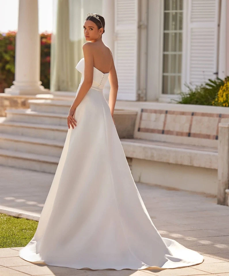 Pronovias Vestido de Novia Marfil Talla US 14 Foto 2 de 4