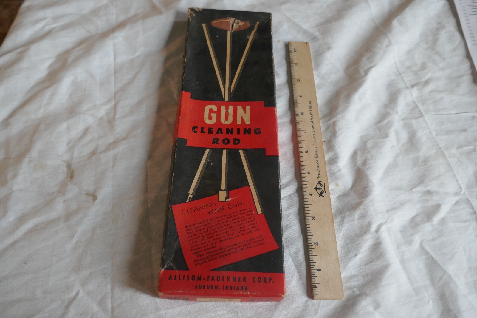 Vintage Gun Cleaning Rod Kit Allison Faulkner Rare! Lot 23812 eBay