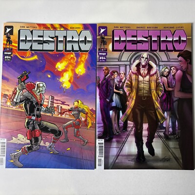 Destro #4 Cover Set (Image 2024 Comics)