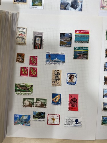 World stamps, good populated, leaves 4.1kg. #w140 - 第 8/22 張圖片