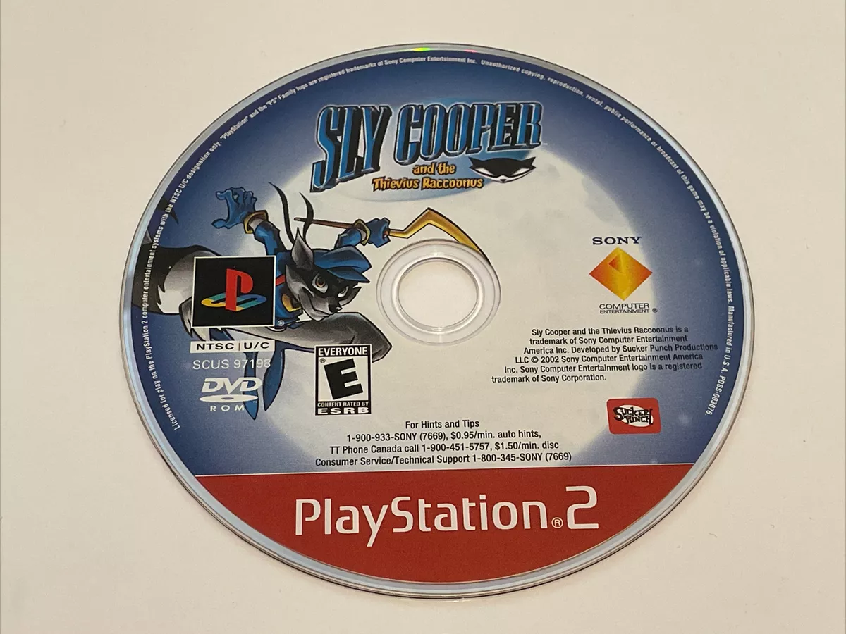 Sly Cooper And The Thievius Raccoonus - PlayStation 2