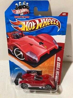 2010 Hot Wheels Thrill Racers - Raceway Ferrari F333 SP 4/6 1:64
