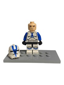 Lego Minifigure Clone Trooper 501st Legion Phase 2 75004 75002 sw0445 Star Wars