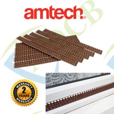 AM8 S1606 - AM-TECH 10pc 5m Security Spikes Brown Fence Window Sill CAT PROTECT