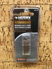 Husky Medium Utility Knife Replacement blades Lot Of 5 New