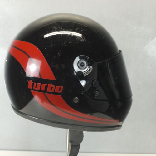 Seltener BELL Vintage Turbo Sport Helm Größe 7 3/8" 59 Motorrad Integralhelm RAD - Bild 19 von 21