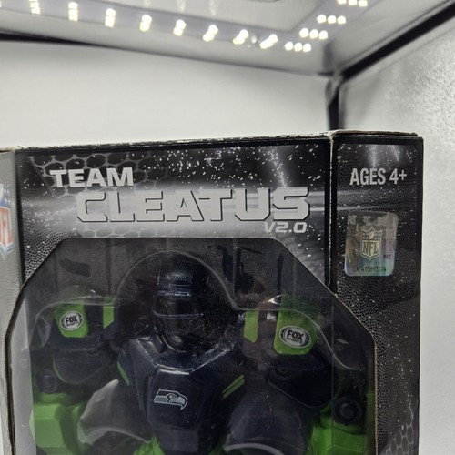 Seattle SEAHAWKS Fox Sports NFL Team Cleatus 2.0 Robot 10.5” NIB ~ 2016 - Picture 4 of 10