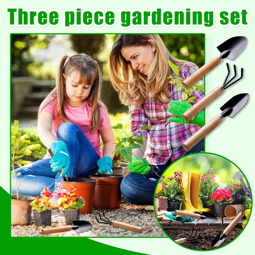 Garden Small Shovel Planting Tool Gardening Supplies Combination Set for Home - Picture 2 of 12