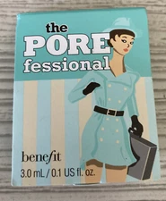 Benefit The POREfessional Pore Smoothing Face Primer 0.1fl oz/3ml New in Box 