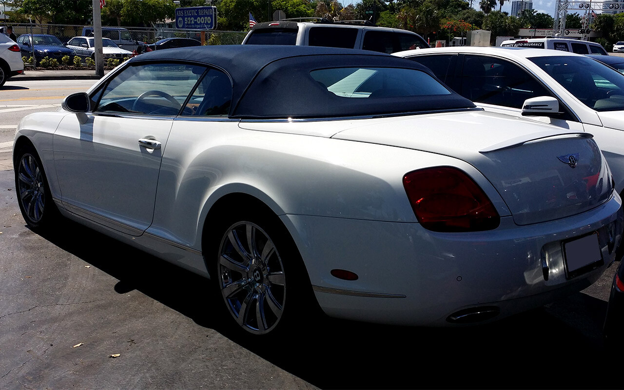 Bentley Continental GTC Speed Supersports Sport Trunk Wing 2005-11 Made in USA
