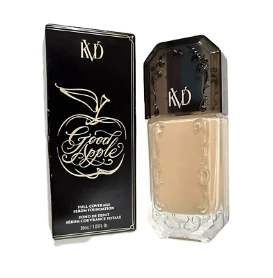KVD Kat Von D Good Apple Full-Coverage Serum Foundation 042 Medium NIB - Image 1 of 4