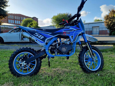 Mini Dirt Bike Motorbike Motocross 58 Scrambler Stroke Petrol