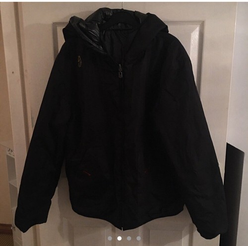 Luke Roper Black Jacket Coat Reversible 
