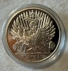 1oz 2017 Silver Shield Round ‘Winter Is Here’ Death Of A Dollar Series #1