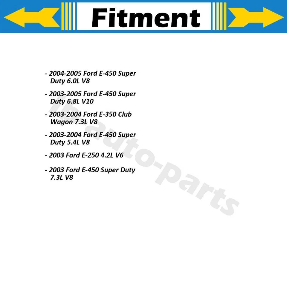 Cabo de freio de estacionamento traseiro Dorman 2 peças para 2005 Ford E-150 Club Wagon 5.4L - Imagem 3 de 4