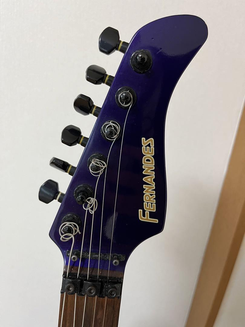 Fernandes guitar FR-55 purple Musical Instruments | eBay