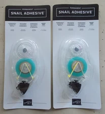 Lot 2 Stampin' Up! Permanent Snail Adhesive Refills 104331 New