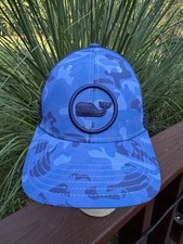 Vineyard Vines Cap "Classic" Fit Players "Camo Blue Cap