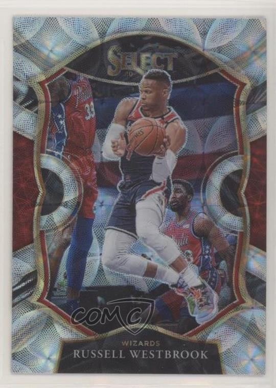 2020-21 Panini Select Concourse Scope Prizm Russell Westbrook #39 9o3