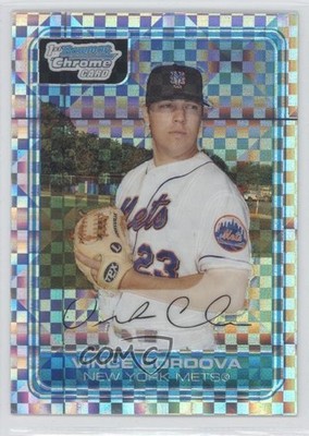 2006 Bowman Chrome Prospects X-Fractor 23/250 Vince Cordova #BC59 00ah