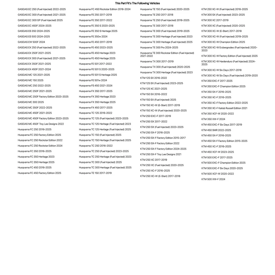 Protetores de radiador Tusk Billet preto para HUSQVARNA TE 300 2017-2018 - Imagem 2 de 4