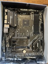 MSI Tomahawk MAX B450 AMD Ryzen ATX motherboard - NO 3.5mm AUDIO