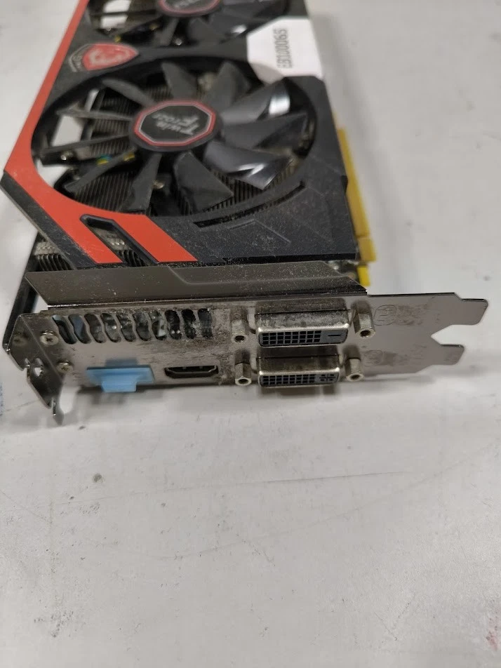 MSI N760 TF 2GD5/OC Graphics Card - Used, Working, Cosmetic Wear - Image 4 of 4