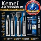 Water Resistant Nose Eyebrow Trimmer & Ear Hair Remover Beard Shaving Clipper