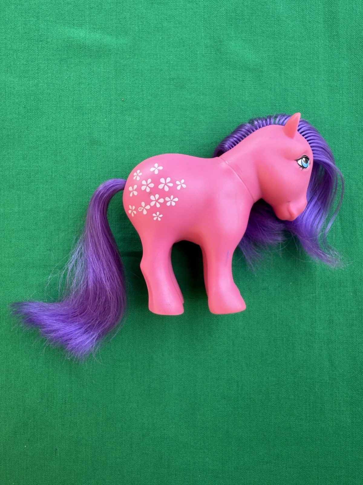 A9 My Little Pony Mio Mini FIORE MAGENTA G1 ITALIA