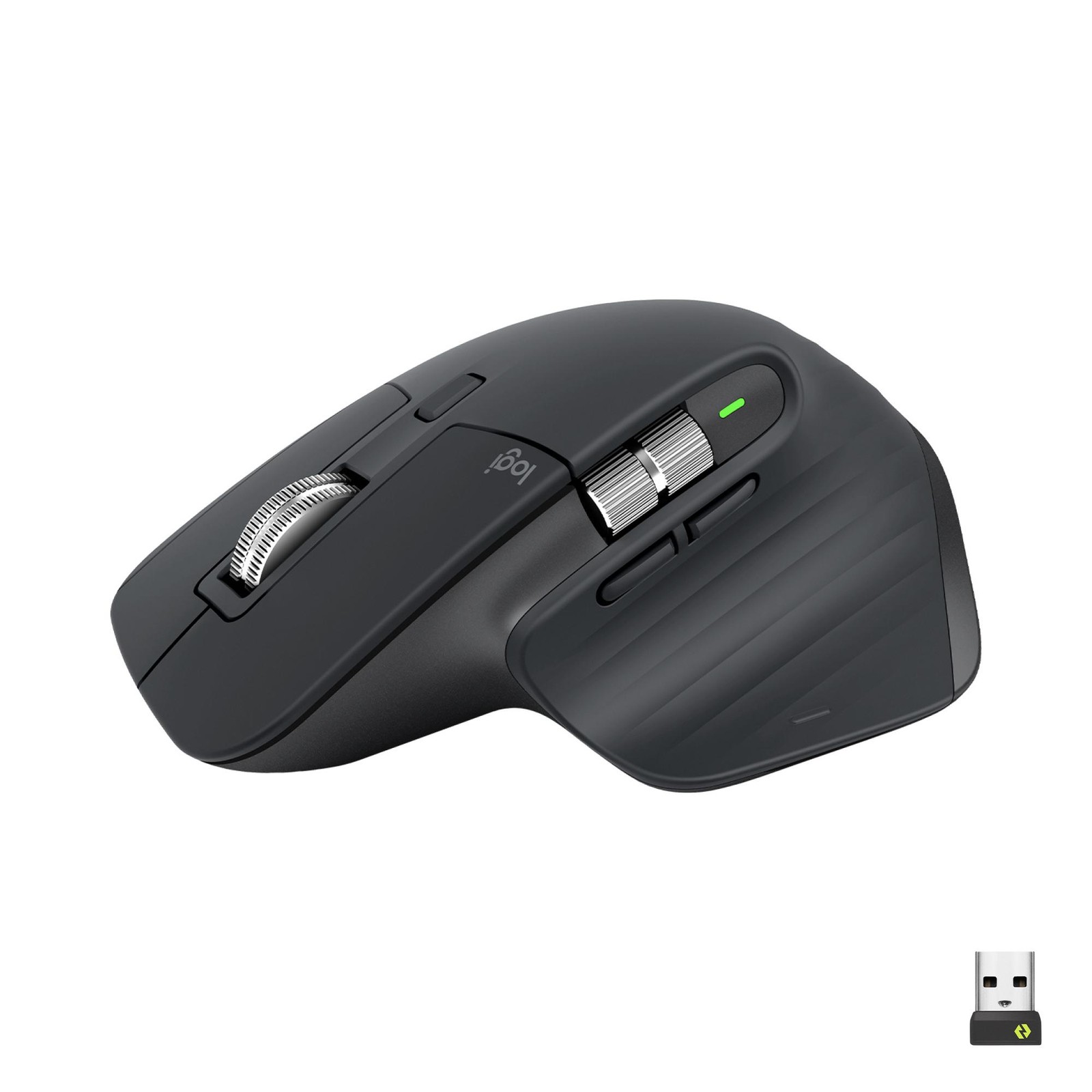 Senza Marca Original Logitech Accessori Per Computer Graphite 910-006559 Maus Mx Master Mouse Wireless Ad Alte Prestazioni Logitech Mx Master 3S - Immagine 2