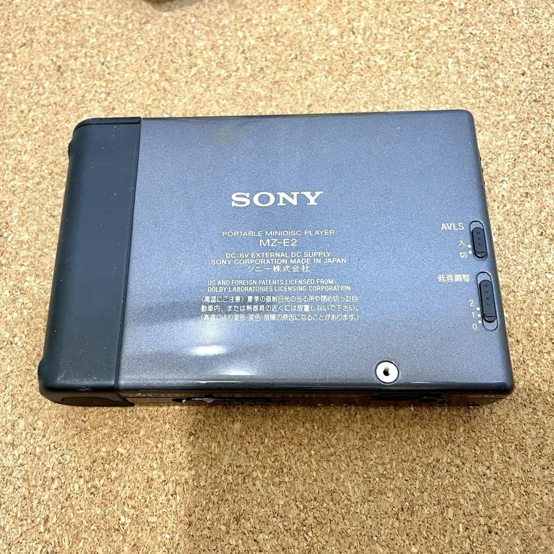 SONY ポータブルミニディスクプレーヤー MZ-E2　MD WALKMAN Sony md minidisc player MZ-E2 working | eBay