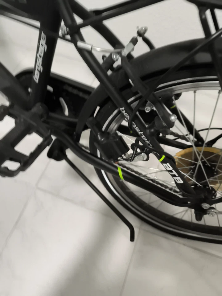 Bergsteigen MTB Kinder 24 Zoll Mit Gepäckträger Mit Dynamo - Bild 4 von 4