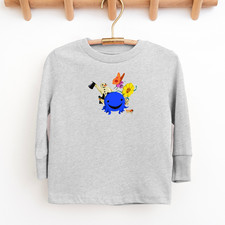 Oswald The Octopus  Friends Weenie Dog Animated TV Long Sleeve Toddler T-Shirt