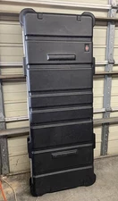 Nice SKB Large Molded Keyboard Multi Gun Case Wheels Outer 24 x 61 x 8 No Foam