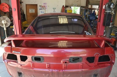 89-93 Nissan 240SX S13 Red Lid Gate *DOES NOT INCLUDE SPOILER*