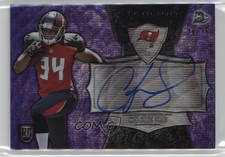 2014 Bowman Sterling Purple Wave Box Topper 26/35 Charles Sims #APW-CS Auto 03xg