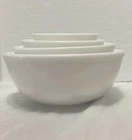 Pyrex Opal Nested Bowls 401-404 Excellent Condition Beautiful!