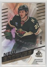 2022-23 Upper Deck SP Game Used New Grooves Gold 15/199 Marco Rossi #NG-6 z9v