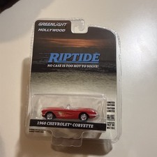 2021 Greenlight Hollywood 1960 Chevrolet Corvette - Riptide TV Show 1/64 Diecast