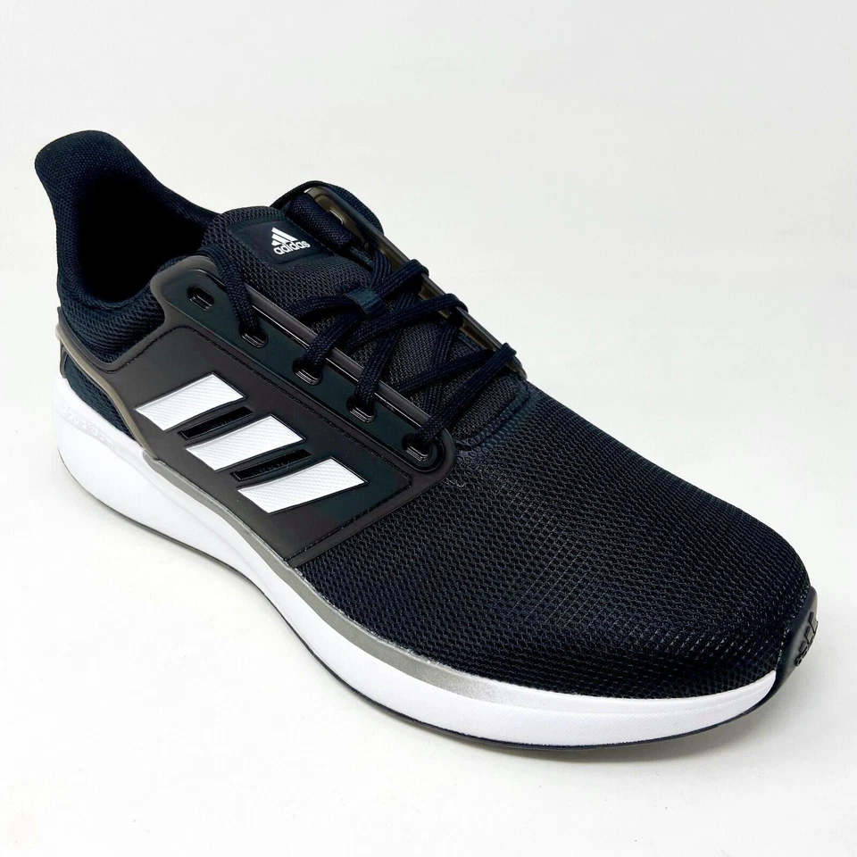 Tênis de corrida Adidas EQ19 preto masculino tamanho 11 H00924 - Imagem 2 de 4