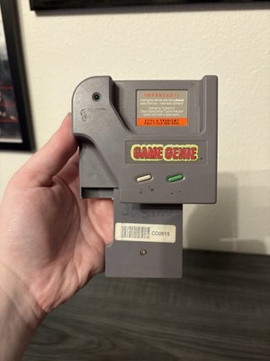 Vintage Nintendo Original GameBoy Game Genie Galoob Tested Works - Partial Book