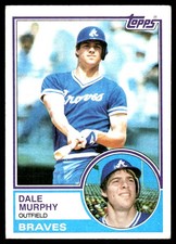 Dale Murphy 1983 Topps #760 Atlanta Braves MLB READ FREE SHIPPING AutographDen