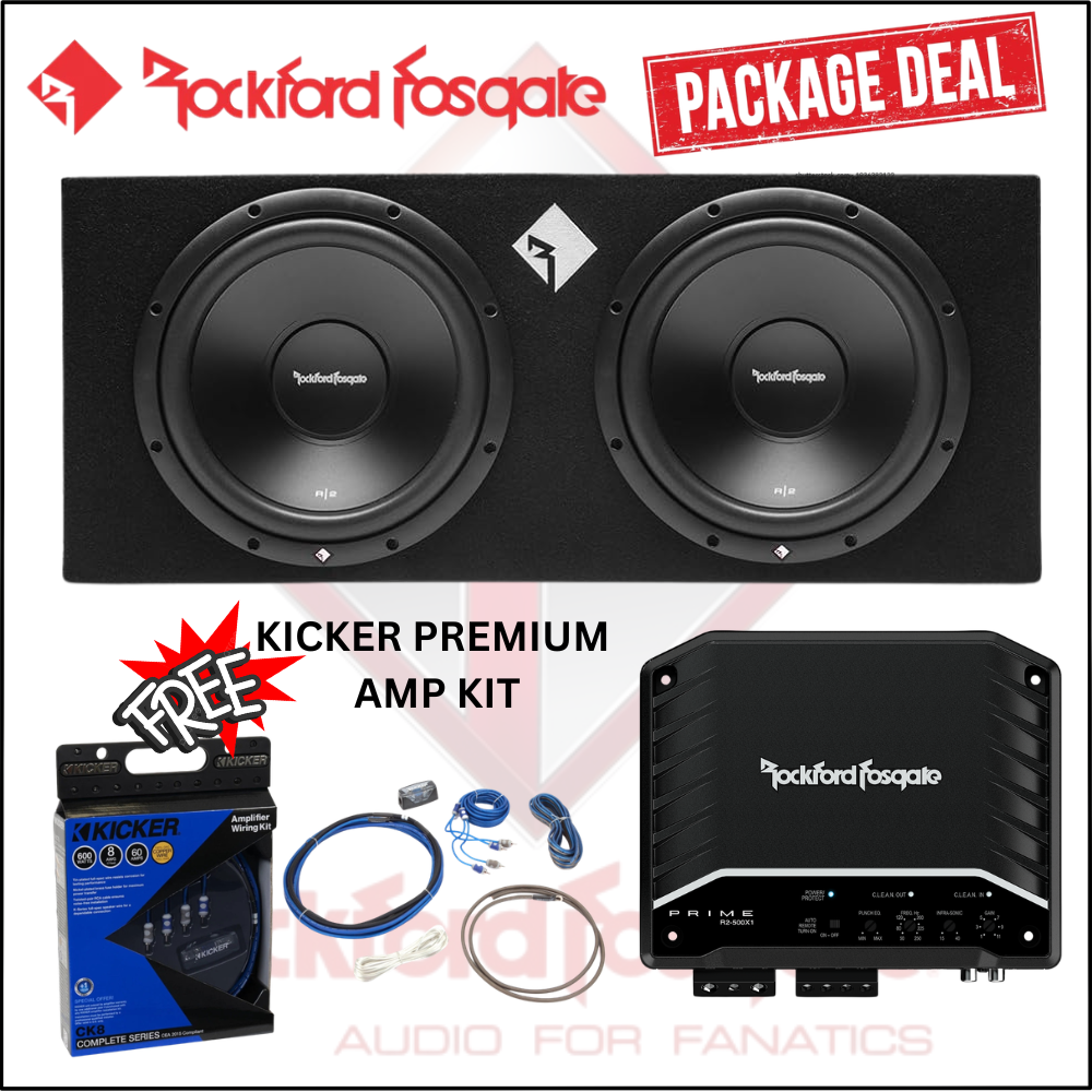 Rockford Fosgate R2 ウーファー Rockford Fosgate R2-2X12 Dual 12