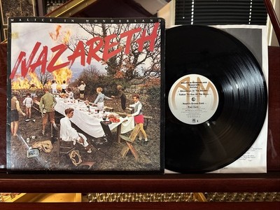 Nazareth - Malice In Wonderland 1980 Vinyl LP with Original Inner - VG+/G
