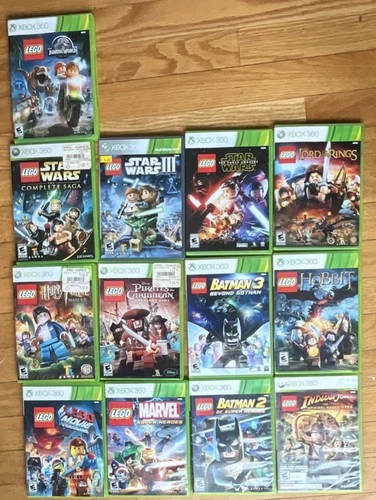 LEGO Xbox 360 Video Game Lot collection